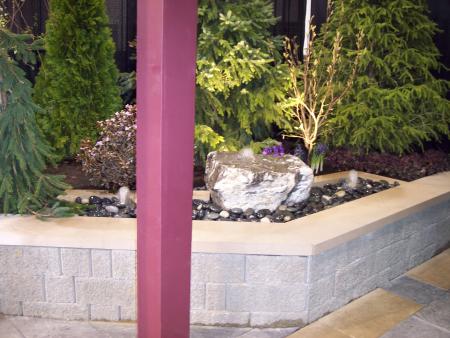 Our Water Feature at the 2010 Flower and Patio Show