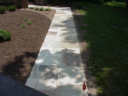 1&quot; Fossil Pattern Flagstone Sidewalk - picture 4
