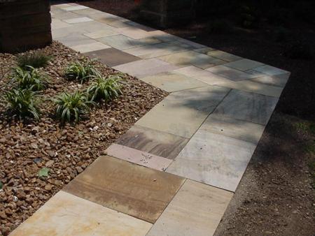 1&quot; Fossil Pattern Flagstone Sidewalk - picture 2