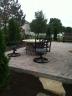 Raised Hessit Patio