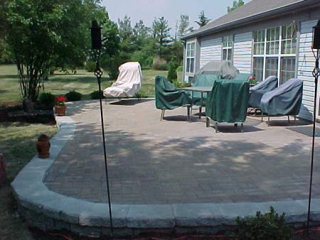 Belgard Holland Monroe Paver Patio - AFTER