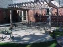 Dublin Cobble Modular Patio with Celtik Wall and Pergola 